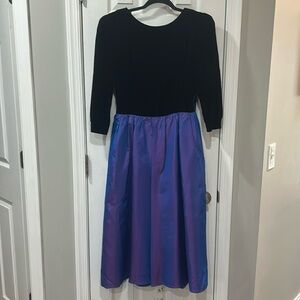 VINTAGE Gorgeous purple Lanz Original dress